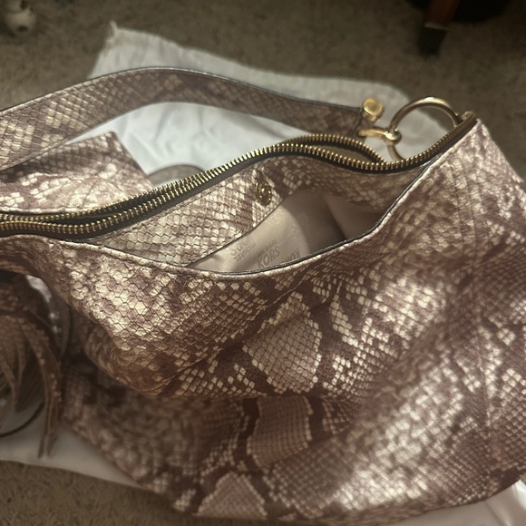 Michael Kors Snake Print Shoulder Bag - Picture 6 of 6
